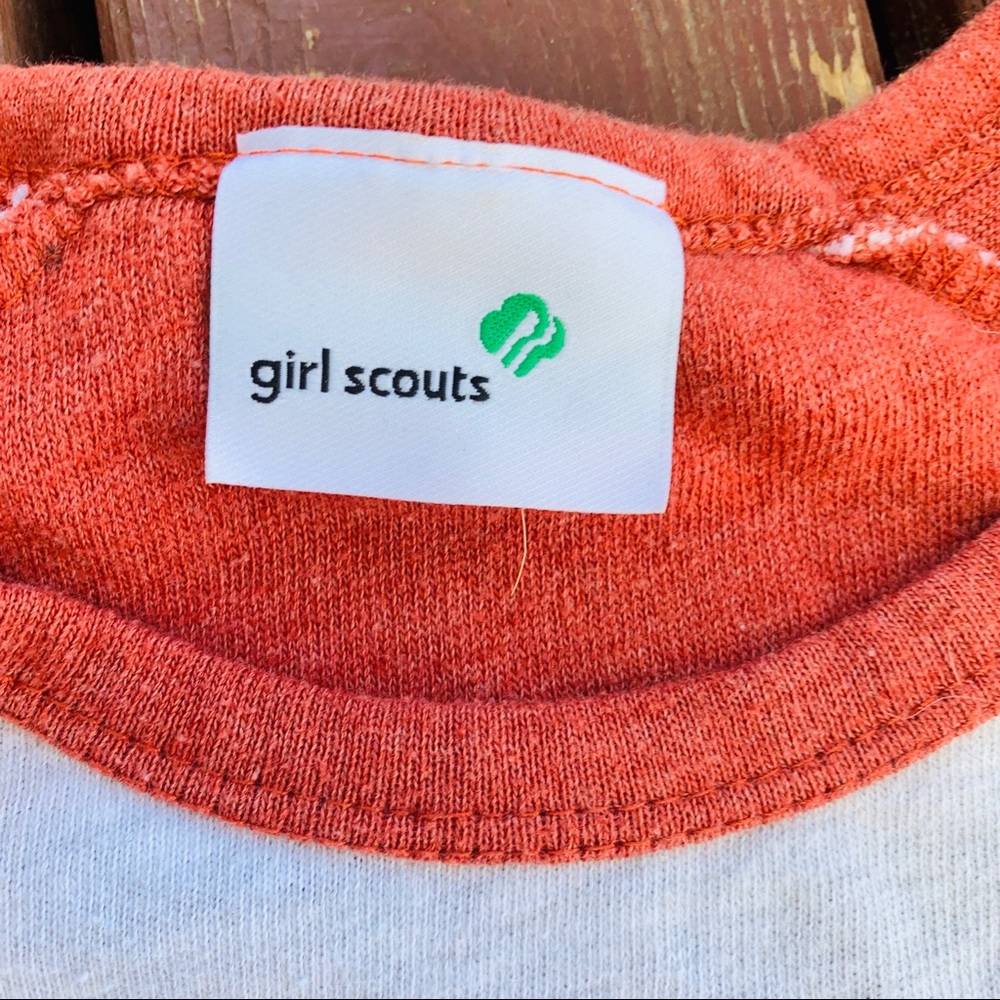 SOLD- Girl Scouts Camp long Sleeve Shirt - Picture 3 of 5
